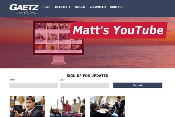mattgaetz.com site used Westand