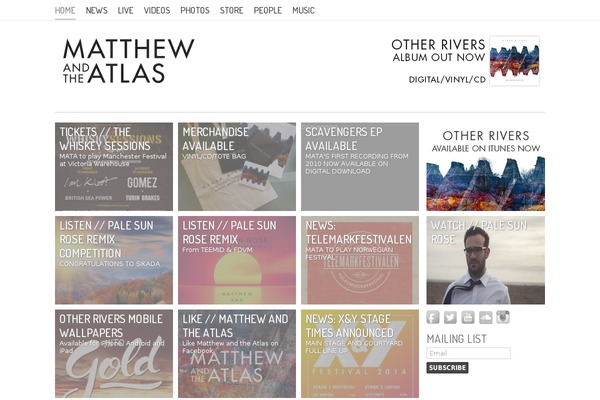 Default theme site design template sample