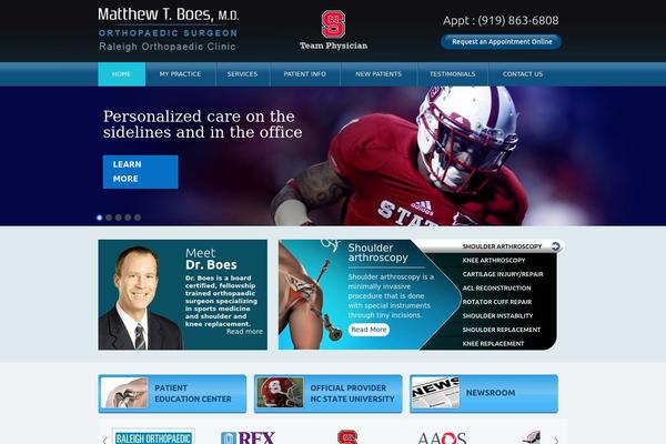 YPO theme site design template sample