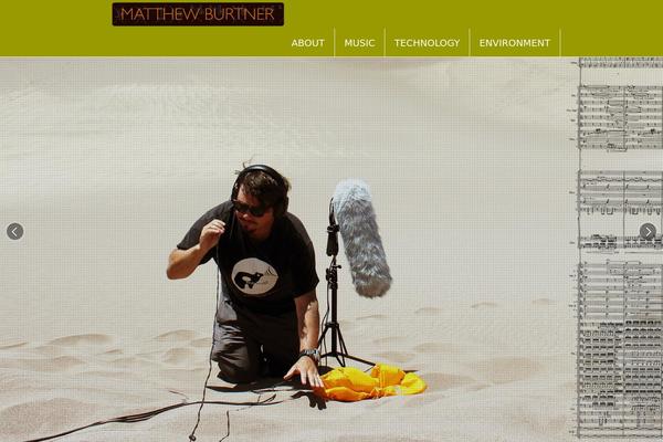 matthewburtner.com site used Feather11