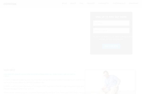 matthewcerrone.com site used Readme