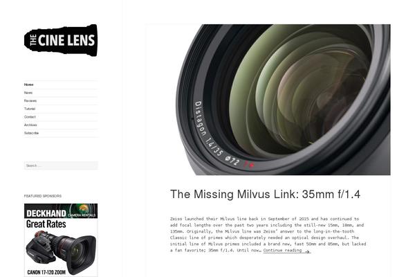 Olsen theme site design template sample