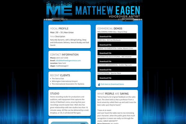 Finex theme site design template sample