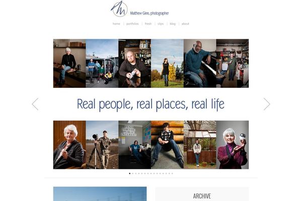 Organic_photographer theme site design template sample