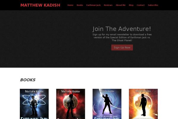 matthewkadish.com site used Diviauthor27