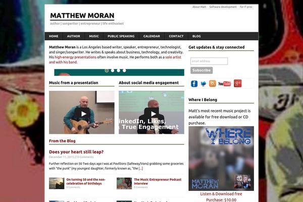 MH Magazine theme site design template sample