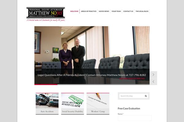 The Practice theme site design template sample