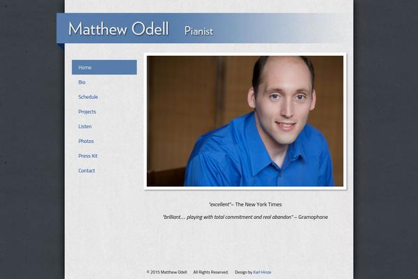 BlankSlate theme site design template sample