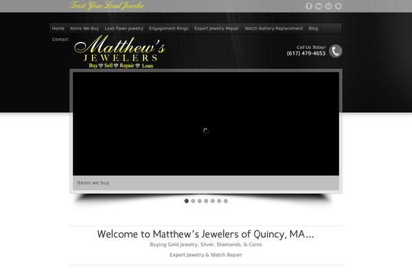 Options theme site design template sample