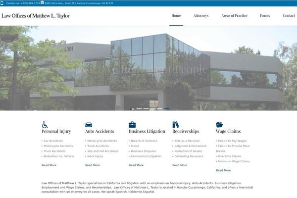 LawBusiness theme site design template sample