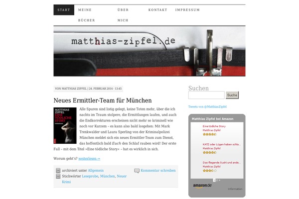 Pilcrow theme site design template sample