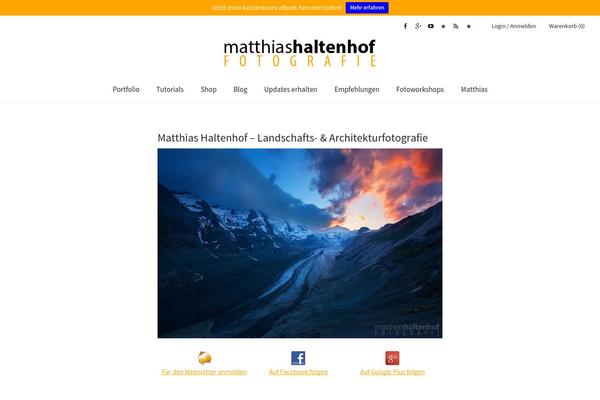 matthiashaltenhof.de site used Eclipse Pro