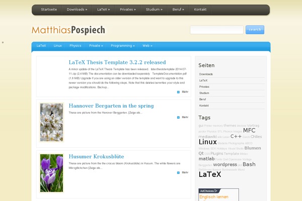 Site using WP Page Numbers plugin