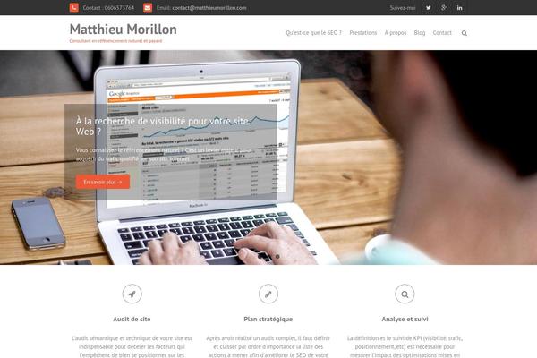 THBusiness theme site design template sample