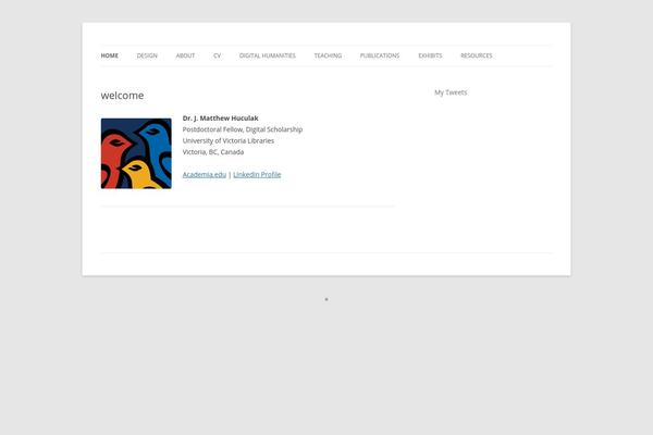 Site using Featured Content Showcase plugin