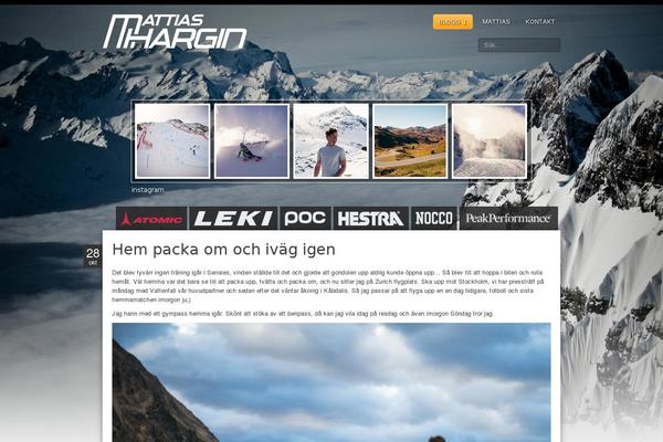 Site using Media Grid plugin