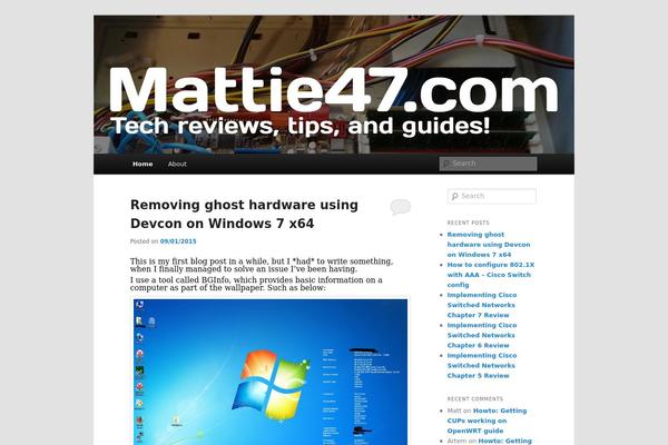 Twenty Eleven theme site design template sample