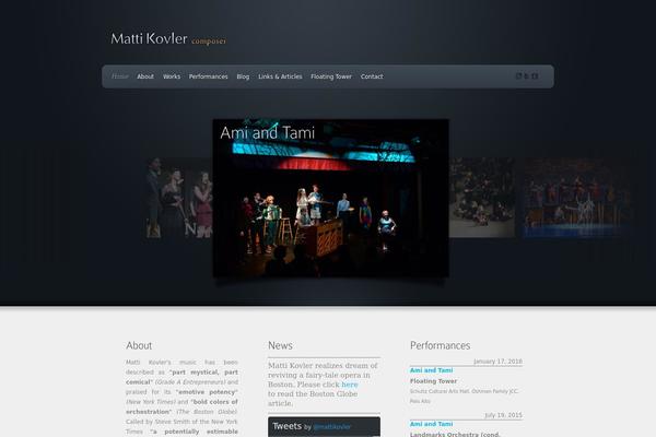 Envisioned theme site design template sample