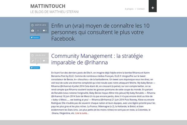 Shift theme site design template sample