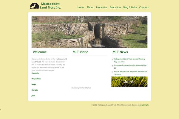 Simplefolio theme site design template sample