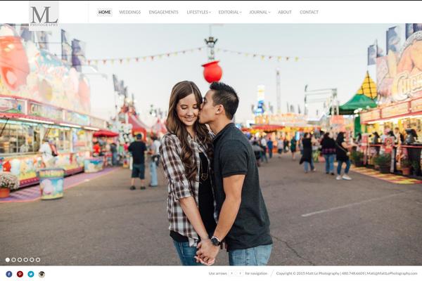 Fluxus theme site design template sample
