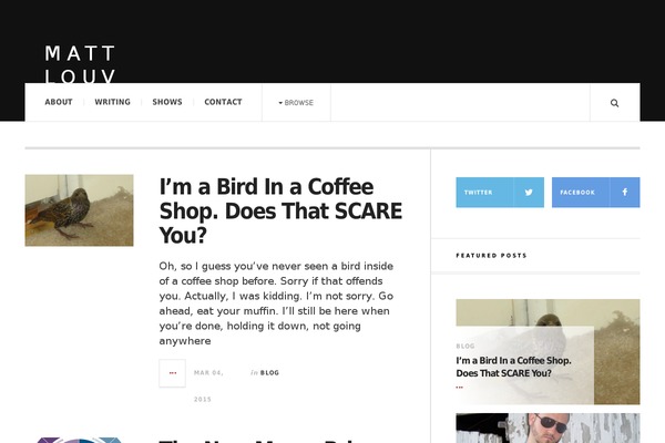 JustWrite theme site design template sample