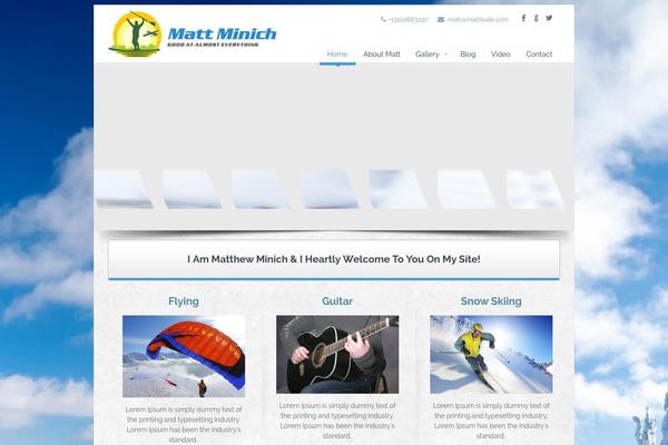 Pindol theme site design template sample