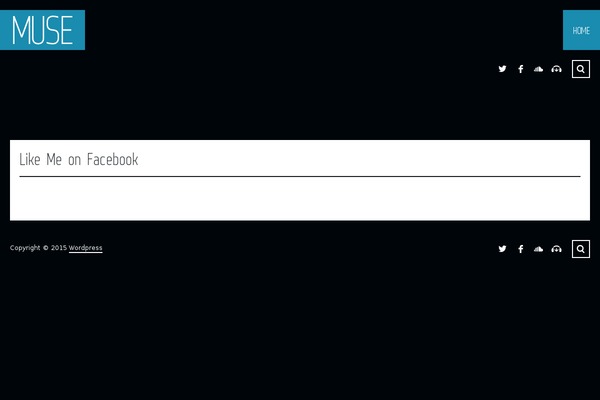 Muse theme site design template sample