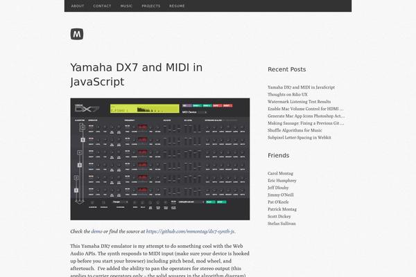Site using Processingjs plugin
