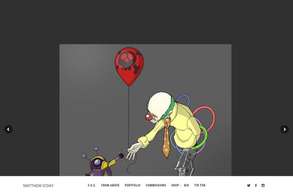 Osmosis theme site design template sample