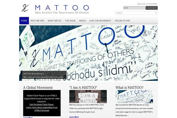 Minimal theme site design template sample