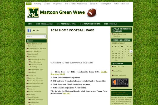 mattoonhuddle.com site used Wpsoccermag