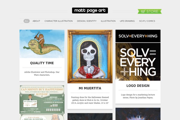 Adapt theme site design template sample