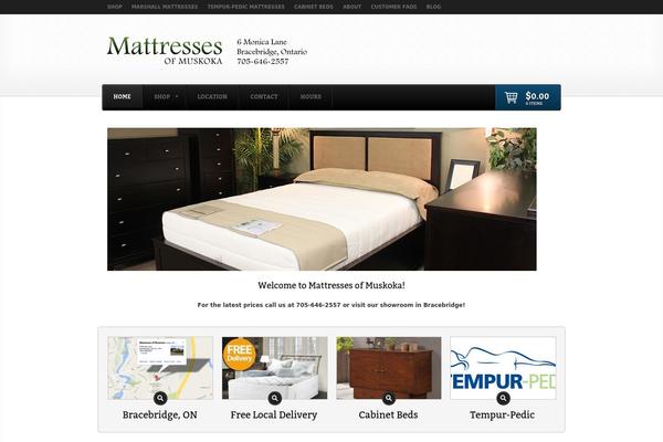 Shelflife theme site design template sample
