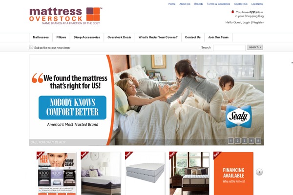 mattressoverstockusa.com site used Emporium