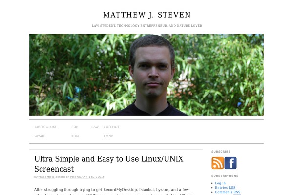 Brunelleschi theme site design template sample