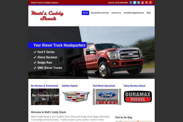 mattscaddyshack.com site used Localbusinesstheme1