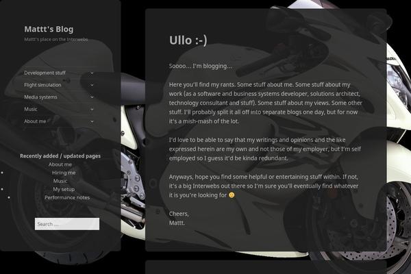 mattts.net site used Candm