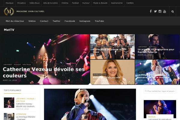 Site using TubePress plugin