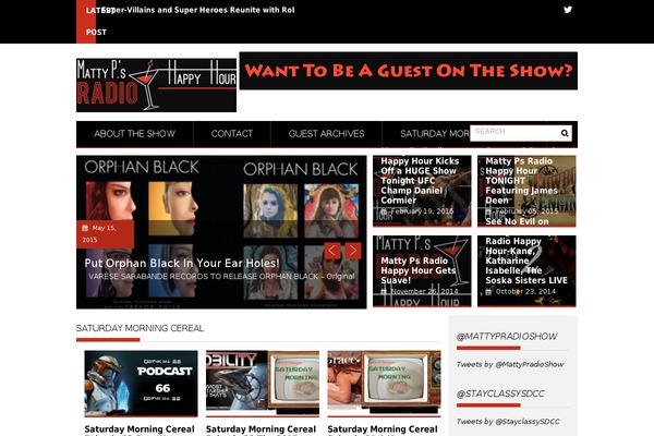 mattypradio.com site used Starter-gazette