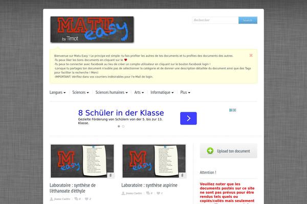 Me Gusta! theme site design template sample