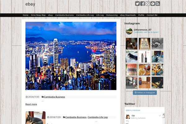 Principle theme site design template sample