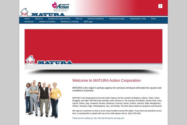 maturacommunityaction.com site used Tiberius