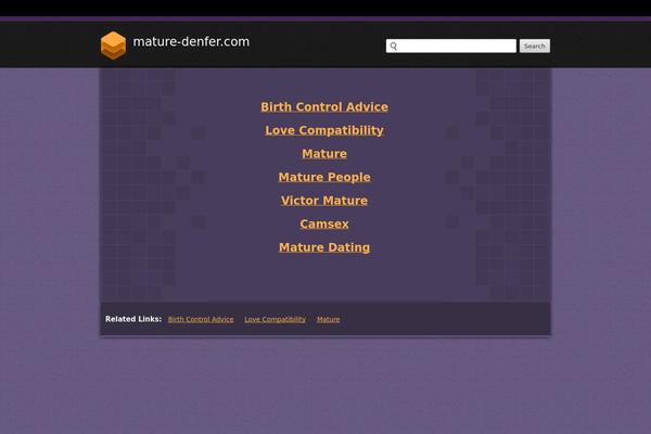 mature-denfer.com site used Maturedenfer