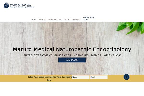 SoulMedic theme site design template sample