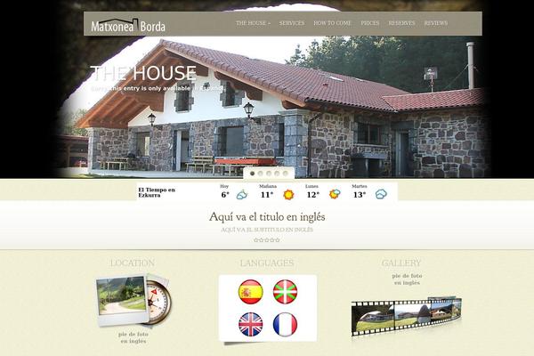MyCuisine theme site design template sample