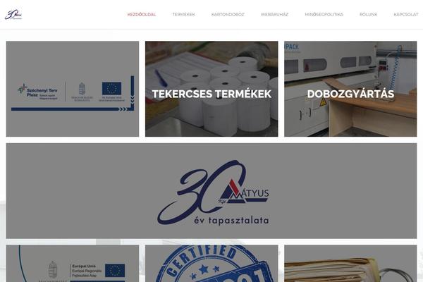 Flora theme site design template sample