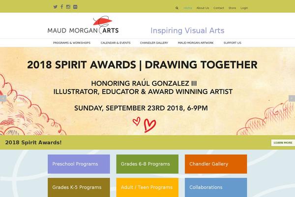 maudmorgan.com site used Maud