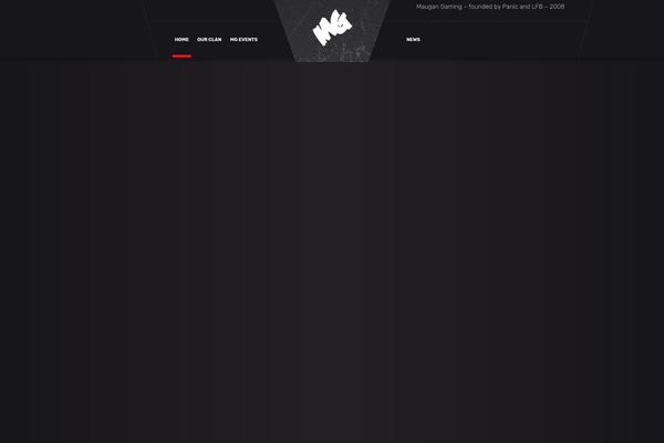 PlayerX theme site design template sample