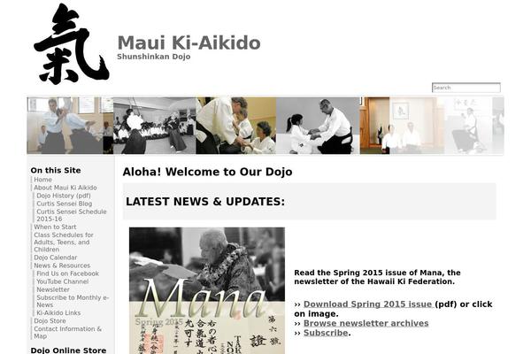 Site using Event Registration plugin